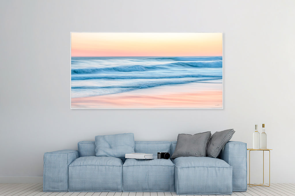 Ryno Botha, Canvas, large, print, art, seascape, sunset, ocean, beach, wood Frame, acrylic, Acrylic Glass / Perspex , abstract