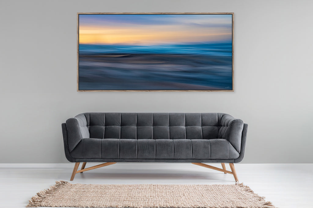 Ryno Botha, Canvas, large, print, art, seascape, sunset, ocean, beach, wood Frame, acrylic, Acrylic Glass / Perspex , abstrac