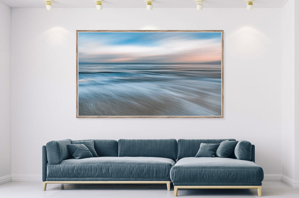 Ryno Botha, Canvas, large, print, art, seascape, sunset, ocean, beach, wood Frame, acrylic, Acrylic Glass / Perspex , abstract, minimal