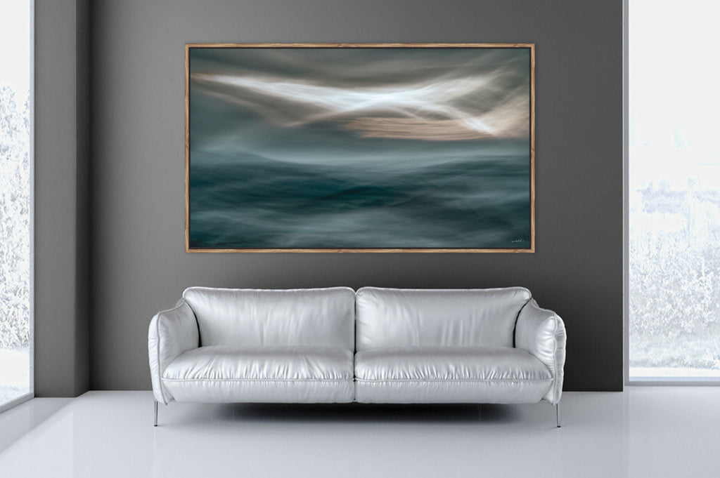 Ryno Botha, Canvas, large, print, art, seascape, sunset, ocean, beach, wood Frame, abstract, acrylic glass, perspex, minimal