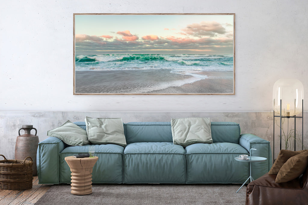  Ryno Botha, Canvas, large, print, art, seascape, sunset, ocean, beach, wood Frame, acrylic glass, perspex